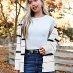 Zeagoo Women's Oversized Button Sweaters Open Front Cardigans