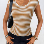 Zeagoo Womens Tank Tops Ribbed Knit Crew Neck Shirts
