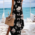 Zeagoo Women's Summer Maxi Dress Casual Sleeveless Sundress