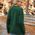 Zeagoo Women's Oversized Button Sweaters Open Front Cardigans