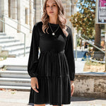 Zeagoo Women's Velvet Dress Elegant Evening Dress