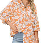 Zeagoo Womens Linen Button Down Shirts Long Sleeve Cotton Tops (US Only)