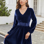 Zeagoo Women's Velvet Dress, Elegant Ball Dresses