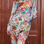 Forest Garden Print Home Long Sleeve Two Piece Set