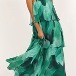 Fashion casual three-layer cake skirt