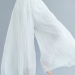 8 Colors Linen Super Loose Wide-Leg Casual Pants