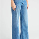 Lemon Twist High Waist Wide Leg Jeans