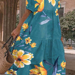 Women's Fashion Long Sleeve Loose Dress