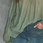 Boho V-Neck Off-Shoulder  Lace Blouse