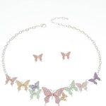 SOHI Women Multicolour Pastel Flora Jewellery Set