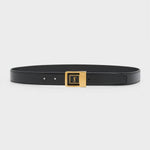 YSL Buckle Leather Belt