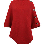 Casual 7 Colors High-Neck Sweater Cape