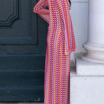 Lace Hollow Beach V-neck Low-cut Front Slit Long Dress