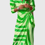Everly™ | Elegant Wrap Dress with Print