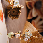 Original Flower Pearl Earrings