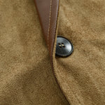 Men's Autumn Vintage Buckskin Jacket