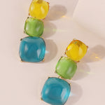 Geometric Drop Earrings Earrings Accessories