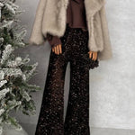 PREMIUM GREY FUR COAT