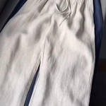 Camille | Loose-fitting trousers in a cotton and linen blend