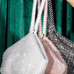Margovil Full Rhinestones Bling Evening Clutch Handbag