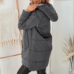 YILA��� - Casual Hooded Puffer Down Jacket