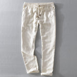 Fabio Linen Elastic Trousers