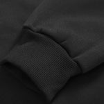Men's "BROOKLYN" letter print quarter-zip stand collar sweatshirt