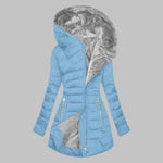 YENGE��� - Casual Slim Fit Hooded Long Sleeve Jacket