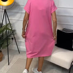 Iris™ | Stylish Short Sleeved Dress