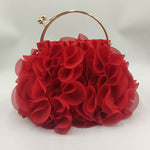 Three-Dimensional Flower Handbags