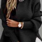 Side Split Knitted Sweater Top