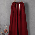 Women's Solid Color Simple Versatile Loose Casual Pants