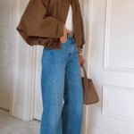 Jacket casual oversized long sleeve fashionable street style jacket