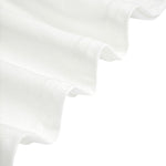Irregularity Long Sleeves Asymmetric Pleated Solid Color Split-Front Split-Joint Split-Side High Neck Midi Dresses
