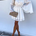 Off-shoulder floral print dress