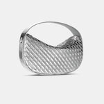 WOVEN EFFECT HANDBAG