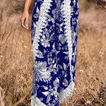 Loose Print Fashion Casual Lace Pants