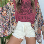 Queen Mix & Match Tee Red（No Patch）