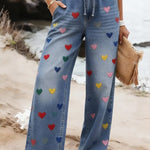 Women'S Casual Printed Trousers
