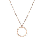 LUXE Organic Open Circle Necklace