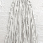 Loose Sleeveless Pleated See-Through Round-Neck Midi Dresses