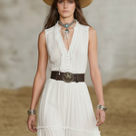 Women's Chiffon Tie-strap V-neck Sleeveless Maxi Dress