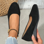 Lioren | Cozy Wedge Footwear