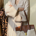 Long Sleeves Loose Pockets Solid Color Tied Waist Notched Collar Cardigan Coats