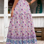 Zeagoo Womens Casual Maxi Skirts High Waist Boho Skirts
