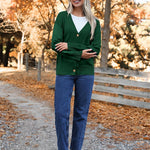 Zeagoo Women's Oversized Button Sweaters Open Front Cardigans