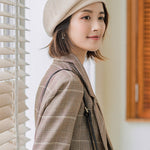 Personality Striped&Plaid Beret Hat