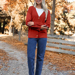 Zeagoo Women's Oversized Button Sweaters Open Front Cardigans