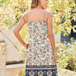 Zeagoo Women's Sleeveless Boho Beach Dress Floral Mini Sundress
