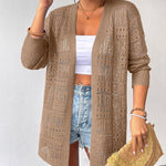 Zeagoo Womens 2025 Summer Crochet Cardigan Sweaters